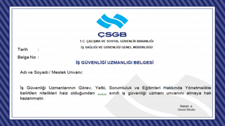 İş Sağlığı ve Güvenliği Sertifikası Hakkında Bilmeniz Gereken Her Şey